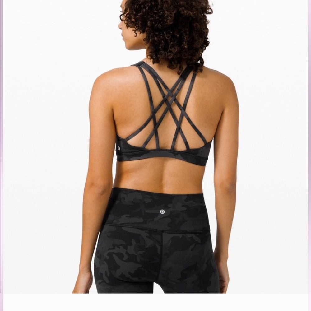 lululemon athletica Dark Camouflage Sports Bra - Picture 5 of 5
